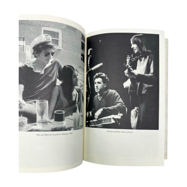Paper Positively 4th Street by David Hajdu Bob Dylan Joan Baez 2001 Hardcover For Sale - Image 7 of 12