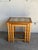 1970s Vintage Oak Tile Top Nesting Tables Set of 3 Denmark Mid-Century Modern 1970s For Sale - Image 5 of 9