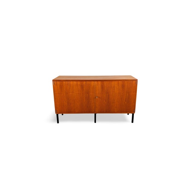 Mid-Century Modern Sideboard in Wood from Herbert Hirche For Sale - Image 3 of 10