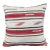 Turkish Hemp Pillow Cushion Natural Beige Red Pillow Cushion Cover 24x24 For Sale