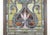 1900s Rectangular Leaded Stained Glass Church Window For Sale - Image 6 of 12