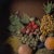 Mid 19th Century Feltwork Basket of Fruit, 19th Century For Sale - Image 5 of 9