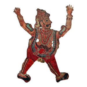 Antique Ravana Figure Ramayana Wall Art