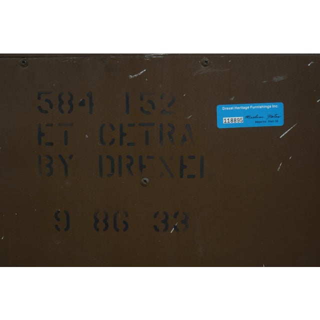 Drexel Chinoiserie Decorated Server Cabinet For Sale - Image 18 of 18