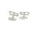 Contemporary 1990s Mikimoto Estate Akoya Pearl Cufflinks Sterling Silver, 2 Pieces For Sale - Image 3 of 5