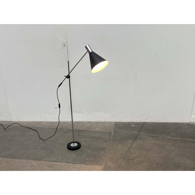 Mid-Century Modern German Minimalist Floor Lamp, 1960s For Sale - Image 17 of 18