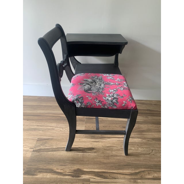 Antique TelephoneGossip Table Chairish