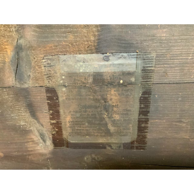 Brown Late 18th Century Queen Anne Wall Mirror For Sale - Image 8 of 9