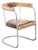Pel Tubular Chrome Sprung Side Chair in Leather, 1930s For Sale