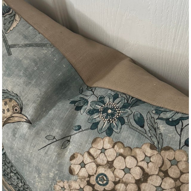 Anna French Villeneuve Aqua Down Filled Pillows - A Pair For Sale - Image 4 of 4