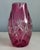 Set of Vintage Vases - Pink Glass, Floral Ceramic & Applied-Flower Glass For Sale - Image 10 of 13