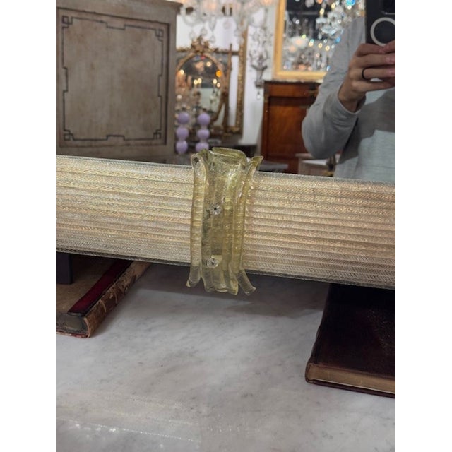 Modern Light Gold Murano Twist Glass Mirror For Sale In Dallas - Image 6 of 8