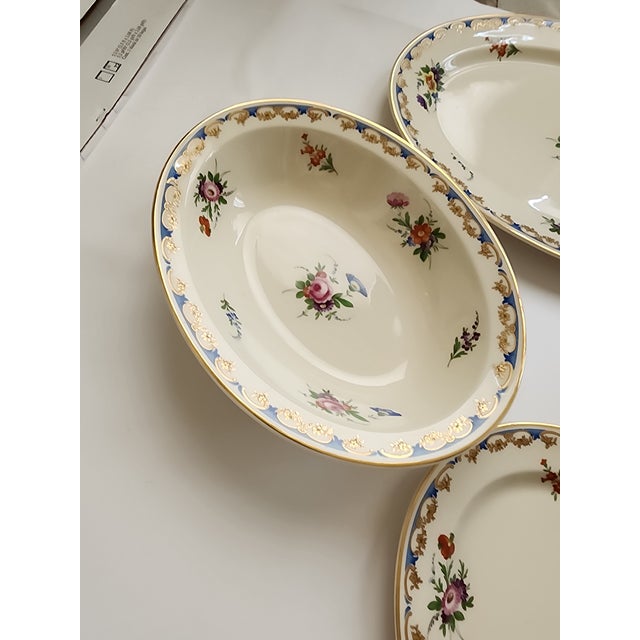 Syracuse China Lady Louise Pattern Serving Dishes For Sale - Image 4 of 9