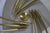 Mid-Century Brass Sputnik Ceiling Lamp, Germany, 1950s For Sale - Image 12 of 14
