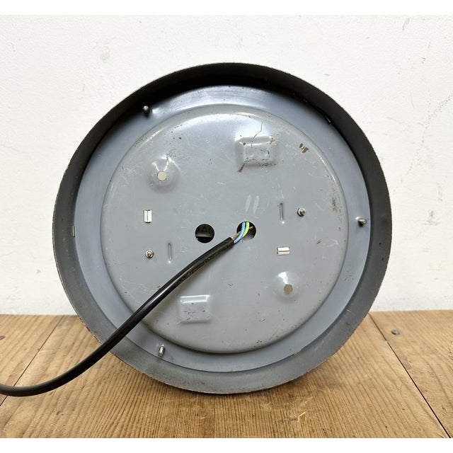 Vintage Emergency Ceiling Light from Elektrosvit, 1970s For Sale - Image 9 of 14