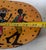 Vintage African Folk Art Hand-Painted Wooden Wall Panel Village Scene Decor For Sale In Indianapolis - Image 6 of 6