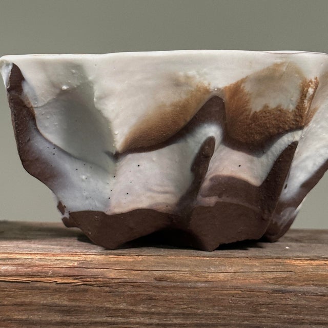 Vintage Marbleized Studio Craft Ceramic Bowls (Set of 4) For Sale - Image 9 of 10