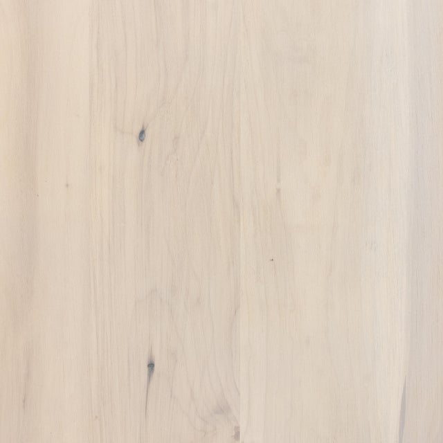 Four Hands Trey Desk System With Filing Credenza, Dove Poplar For Sale - Image 9 of 12