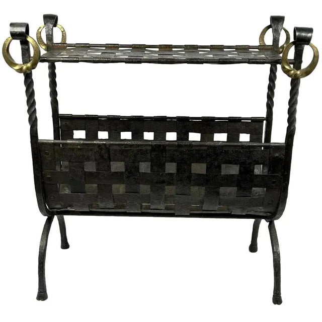 1940s Italian Magazine Holder For Sale In Phoenix - Image 6 of 6