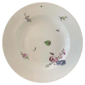 Chinese Porcelain Plate from India Company, 1700