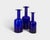 Vintage Cobalt Blue Floor Vases by Otto Brauer for Holmegaard, Denmark, 1960s, Set of 3 For Sale - Image 9 of 9