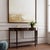 This wide Demilune Console Table features a stunning finish over solid wood and beautifully grained cherry veneers. Its...