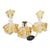 Art Deco Crystal Boudoir Perfume Bottles by Ernst Buder, 1950s, Set of 3 For Sale - Image 3 of 18