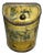 Antique Tin Litho General Store Canister: Spanish Mexico Theme For Sale