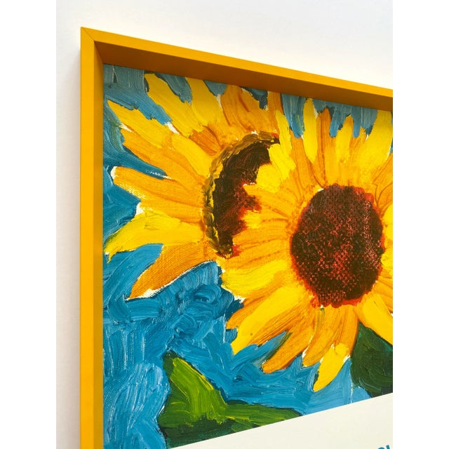 David Hockney Lithograph Print Framed Pop Art Poster