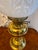 Antique Edwardian Brass Oil Lamps with Opaline Glass Shades, 1900, Set of 2 For Sale - Image 9 of 10