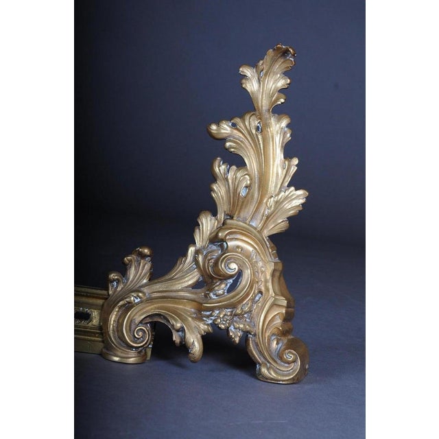 19th Century French Fireplace in Bronze For Sale - Image 11 of 13