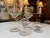 Modern Glass Pedestal Vessels + Seashells, Set of Four For Sale - Image 4 of 12