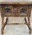 Antique Spanish Baroque Walnut Side Table with Carved Frame, 1890s For Sale - Image 9 of 17