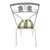 White Vintage Wrought Iron Dining Set – Painted Benjamin Moore Mountain Peak White For Sale - Image 8 of 10