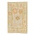 Oriental Hand Knotted Rug Turkish Oushak 4'2" x 6'2" For Sale