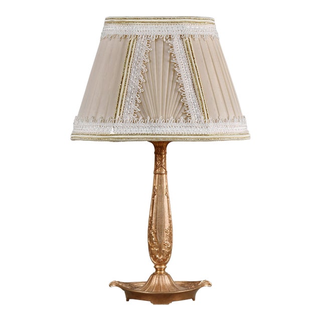 French Art Deco Table Lamp by Cherrier & Besnus 1920s France For Sale