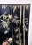 Chinese lacquer screen with bird and bamboo decorations. Chinese work. For Sale - Image 10 of 12