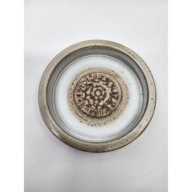 Stoneware Trinket Tray in the style of Jacques Pouchain, France, 1950 For Sale - Image 6 of 11