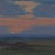 Textile Held in Stillness Study by Michael Magrin | Oil on Mounted Linen Sunset Landscape For Sale - Image 7 of 14