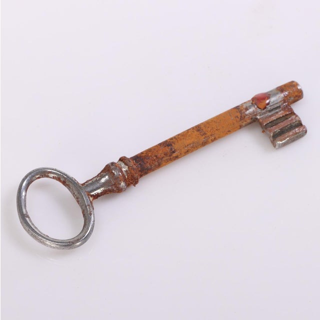 A Belgian Oak, Two-Part Paneled Cupboard, Mid 19th C. For Sale In Greensboro - Image 6 of 7