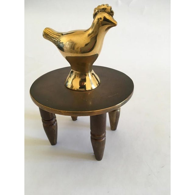 This is a joyful bronze sculpture; this art work has signed by the well known Italian artist Concetto Pozzati. Title Lucky...