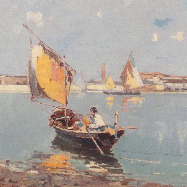 1900 - 1909 'San Giorgio Maggiore, Venice', Catholic Church, Venetian Vedute, St. Mark's For Sale - Image 5 of 10