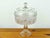 19th Century 19th Century Early American Glass Ripley & Co. Mascotte Pattern Pedestal Compote With Lid For Sale - Image 5 of 9