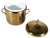 Gorham Mid 20th Century Hollywood Regency F B Rodgers Brass Ice Bucket For Sale - Image 4 of 11