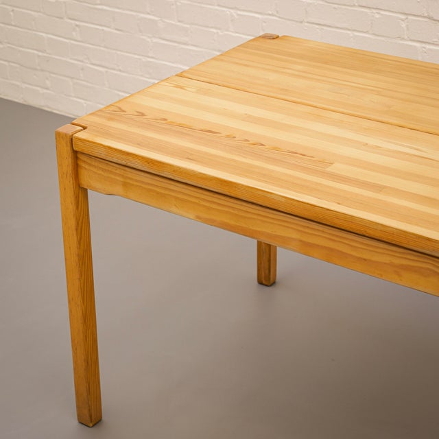 Wood Hongisto Dining Set by Ilmari Tapiovaara for Laukaan Puu, 1970s, Set of 7 For Sale - Image 7 of 13