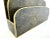 Vintage Mid Century Italian Brass Embossed Desk Letter Holder For Sale In Little Rock - Image 6 of 11