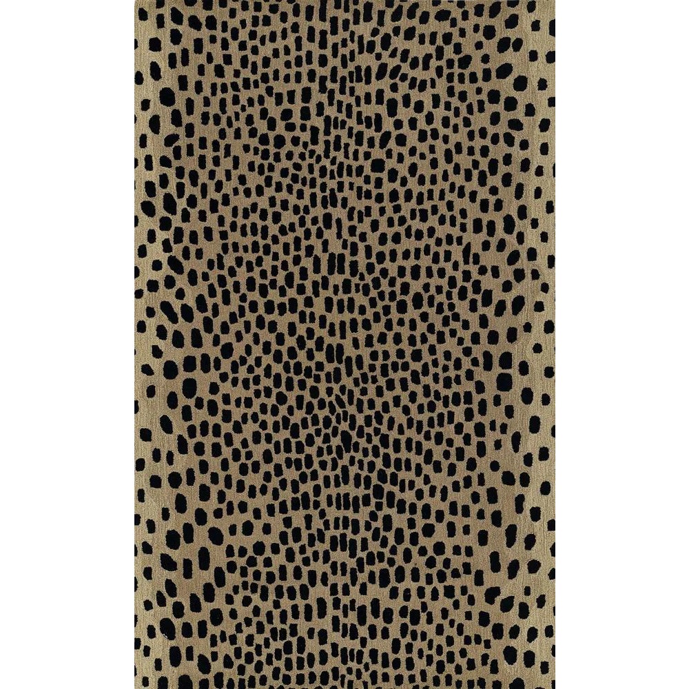 Erin Gates by Momeni Woodland Cheetah Beige Hand Tufted Wool Area Rug 8