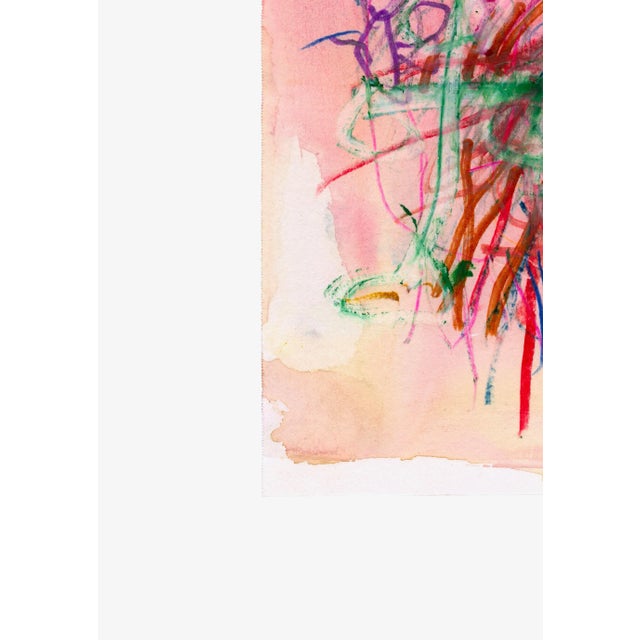 Not Yet Made - Made To Order "Outsider" Abstract Expressionist Pink Giclee Print - For Sale - Image 5 of 7