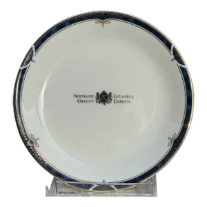Vintage Orient Express Dessert Plate