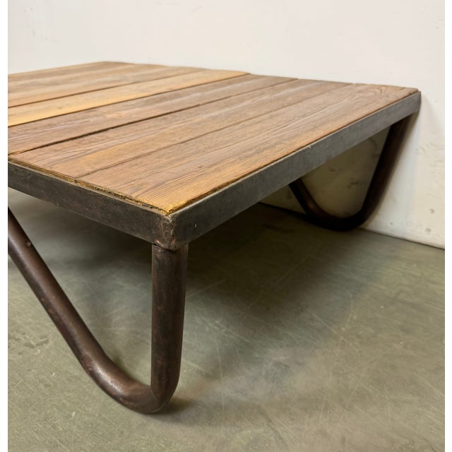 1960s Industrial Coffee Table, 1960s For Sale - Image 5 of 18